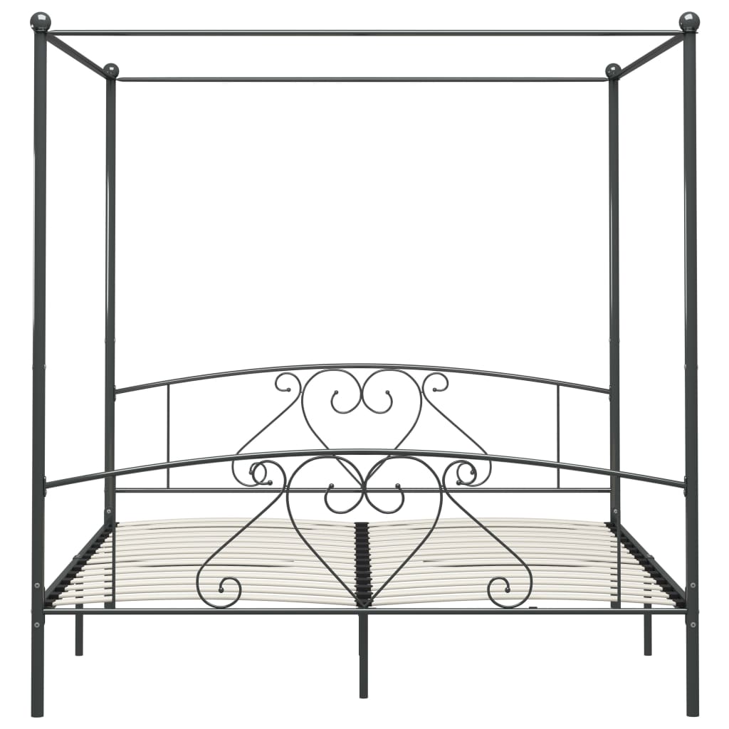 Hemelbedframe metaal 120x200 cm