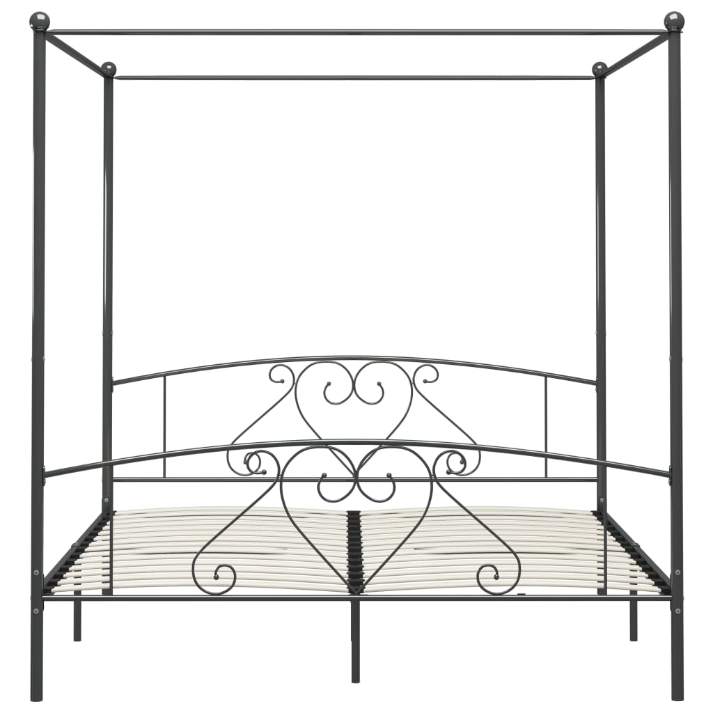 Hemelbedframe metaal 120x200 cm