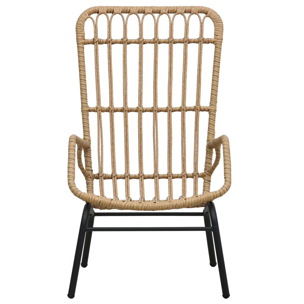 Tuinstoel poly rattan