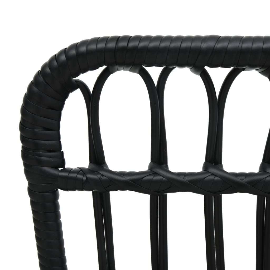 Tuinstoel poly rattan