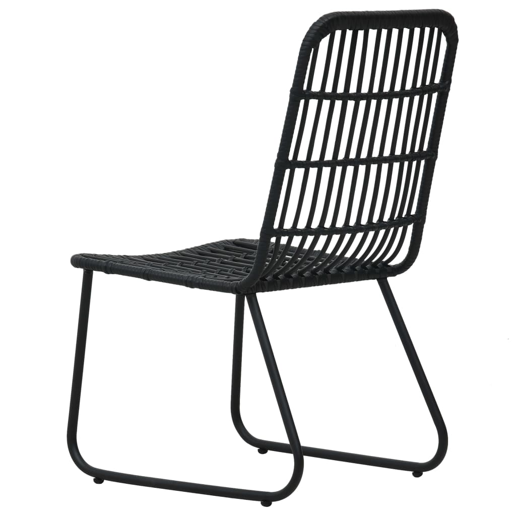 Tuinstoelen 2 st poly rattan