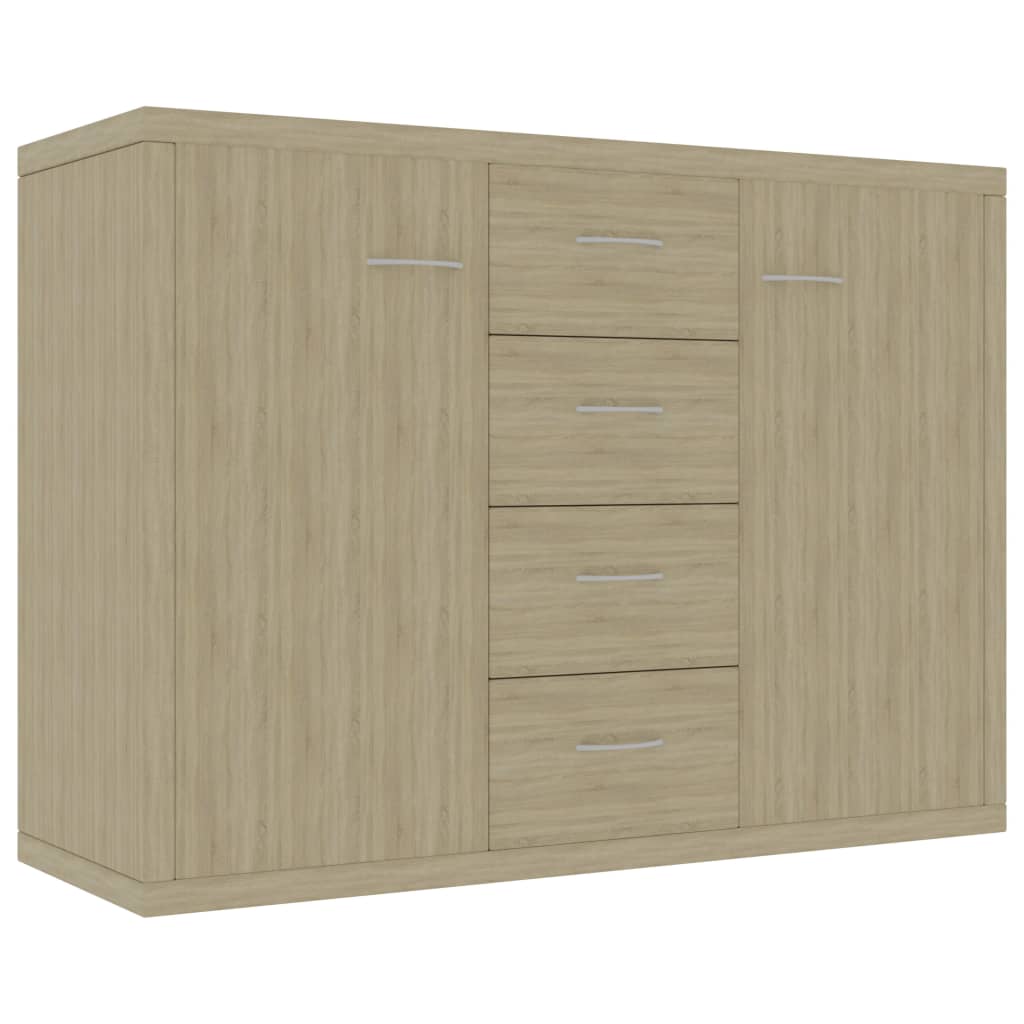 Dressoir 88x30x65 cm bewerkt hout