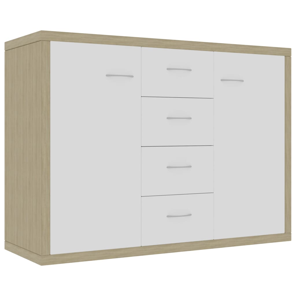 Dressoir 88x30x65 cm bewerkt hout