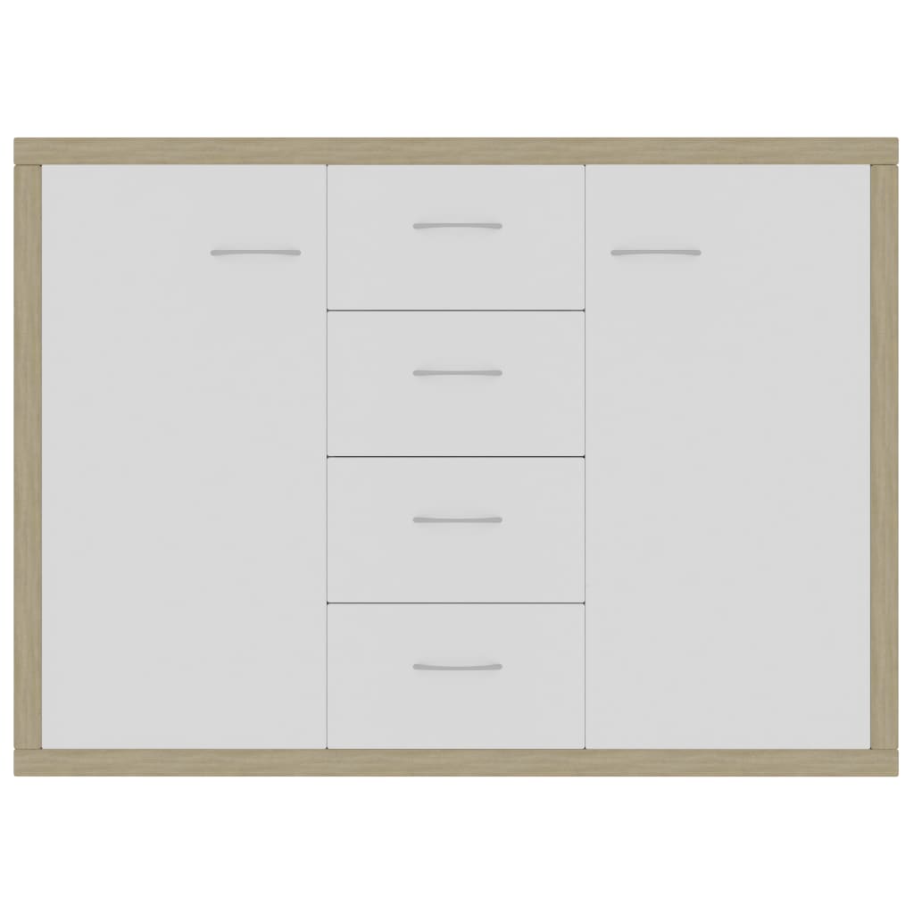 Dressoir 88x30x65 cm bewerkt hout