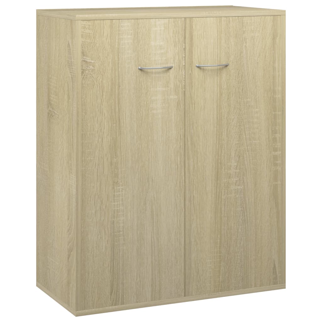 Dressoir 60x30x75 cm bewerkt hout