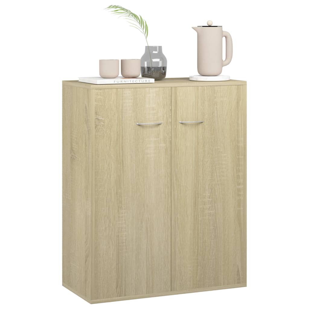 Dressoir 60x30x75 cm bewerkt hout