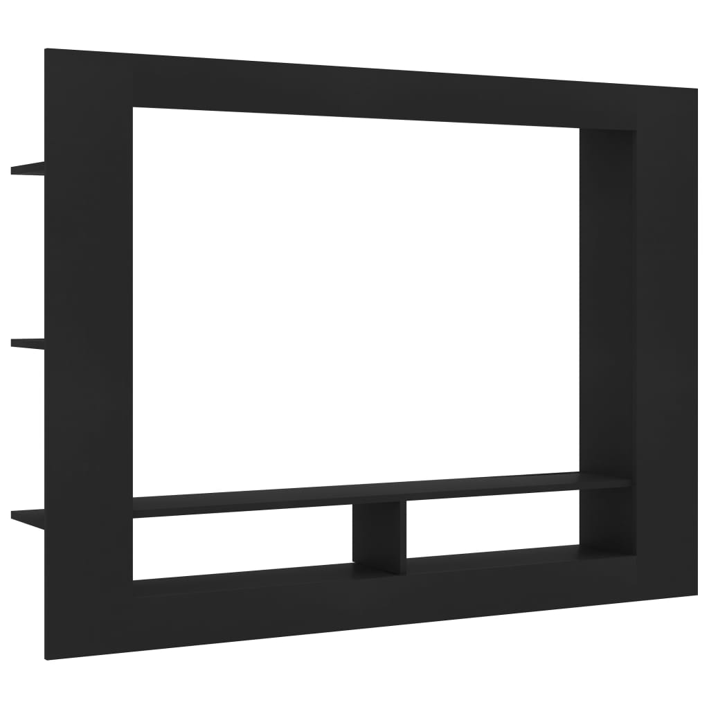 Tv-meubel 152x22x113 cm bewerkt hout eikenkleurig