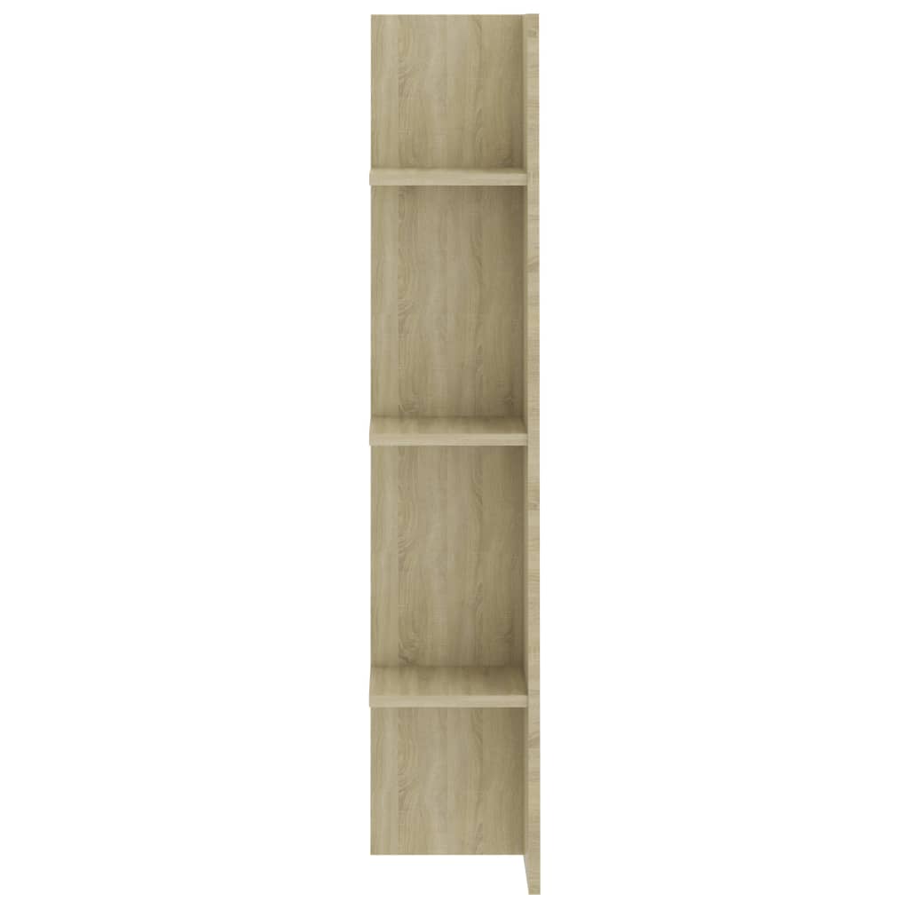 Tv-meubel 152x22x113 cm bewerkt hout eikenkleurig