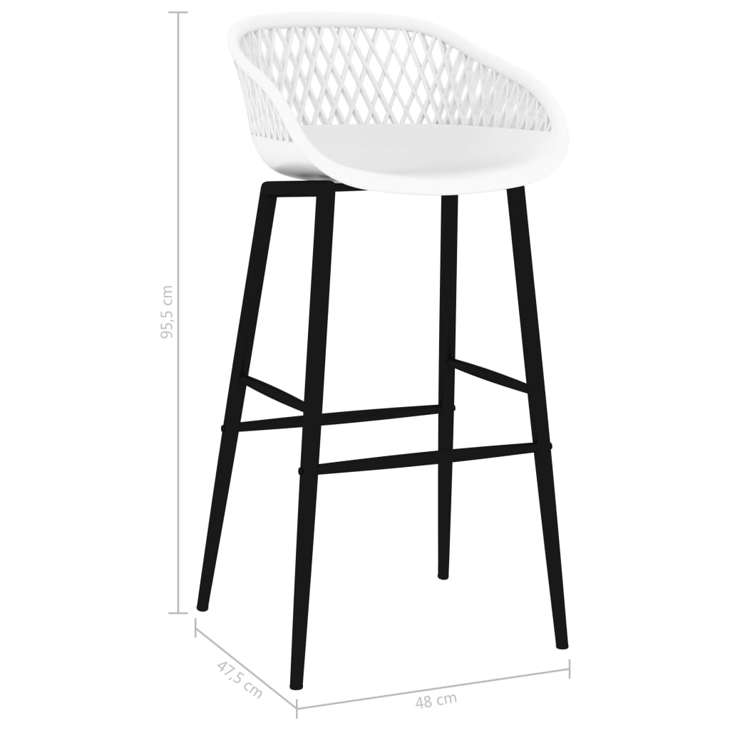 Barstoelen 4 st