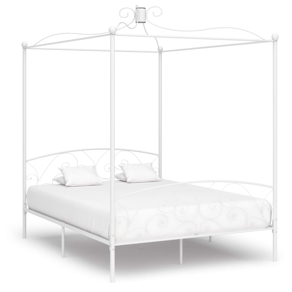 Hemelbedframe metaal 120x200 cm