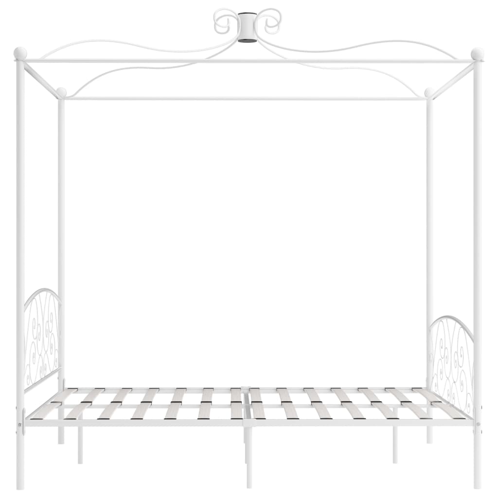 Hemelbedframe metaal 120x200 cm