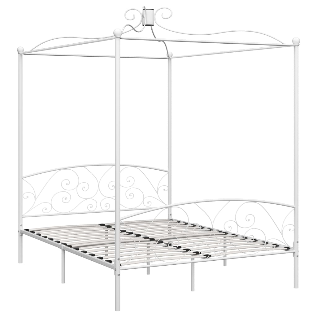 Hemelbedframe metaal 120x200 cm