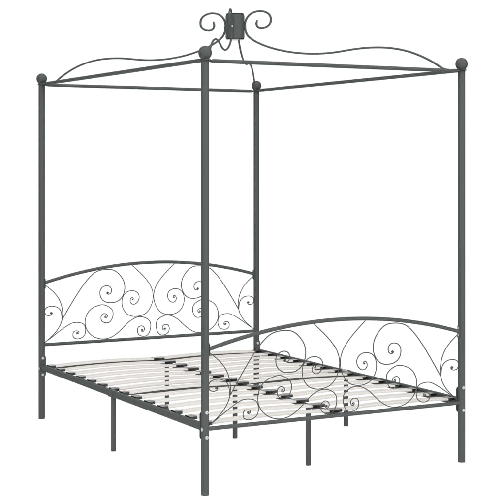 Hemelbedframe metaal 120x200 cm