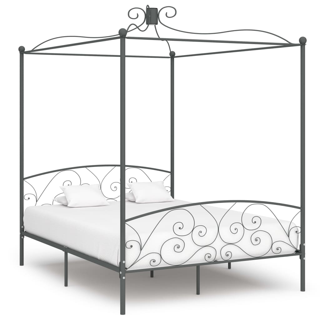 Hemelbedframe metaal 120x200 cm