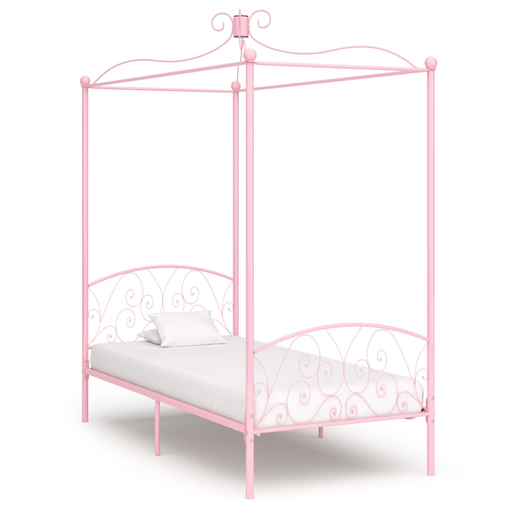 Hemelbedframe metaal 120x200 cm