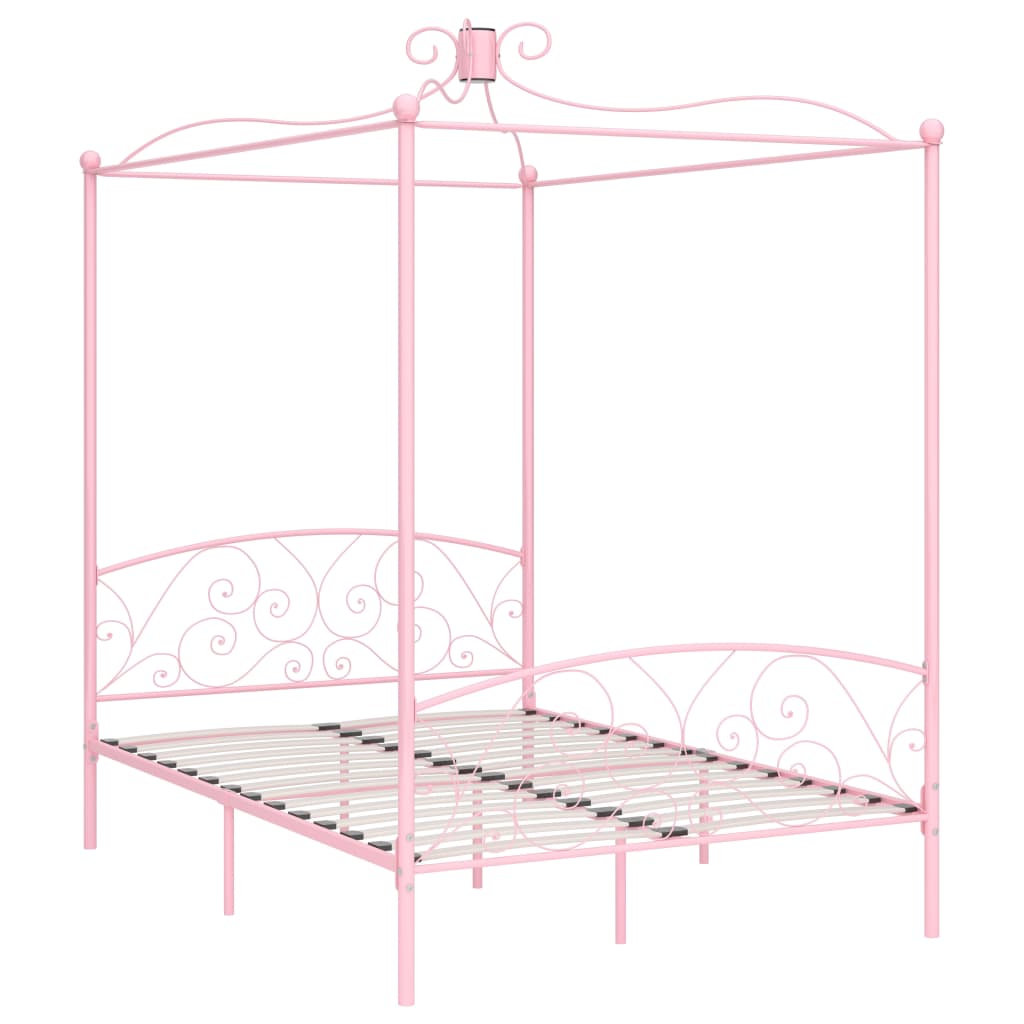 Hemelbedframe metaal 120x200 cm