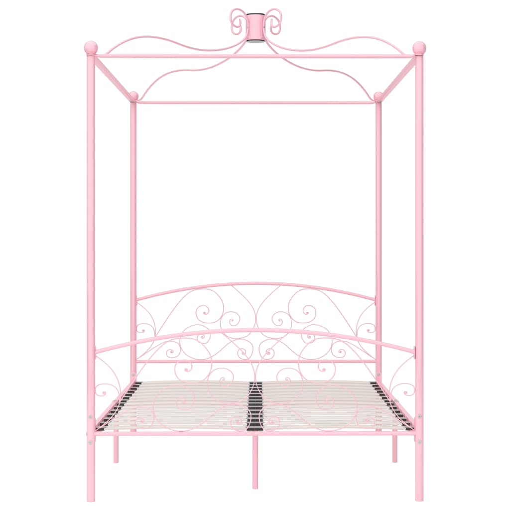 Hemelbedframe metaal 120x200 cm