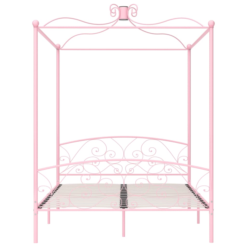 Hemelbedframe metaal 120x200 cm