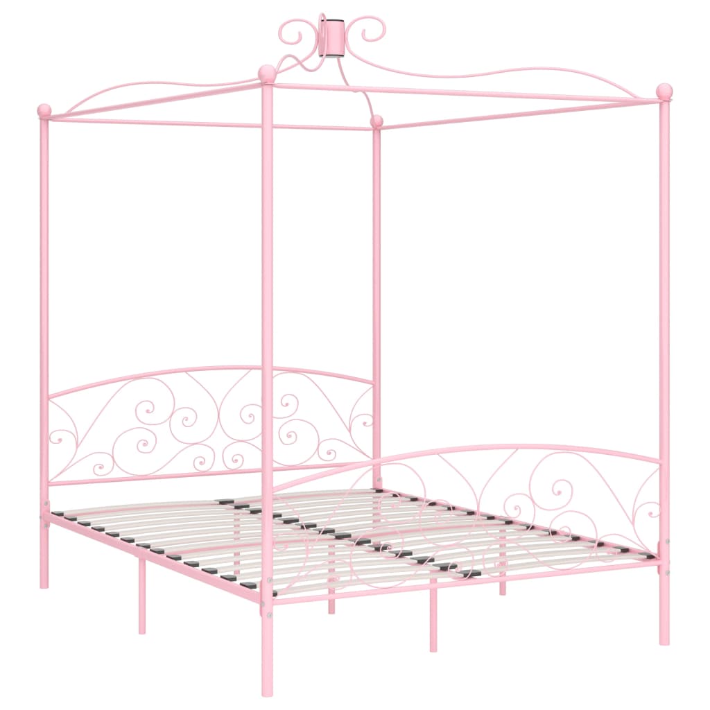 Hemelbedframe metaal 120x200 cm