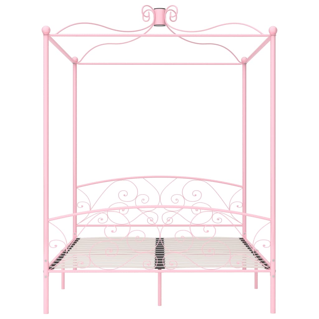 Hemelbedframe metaal 120x200 cm