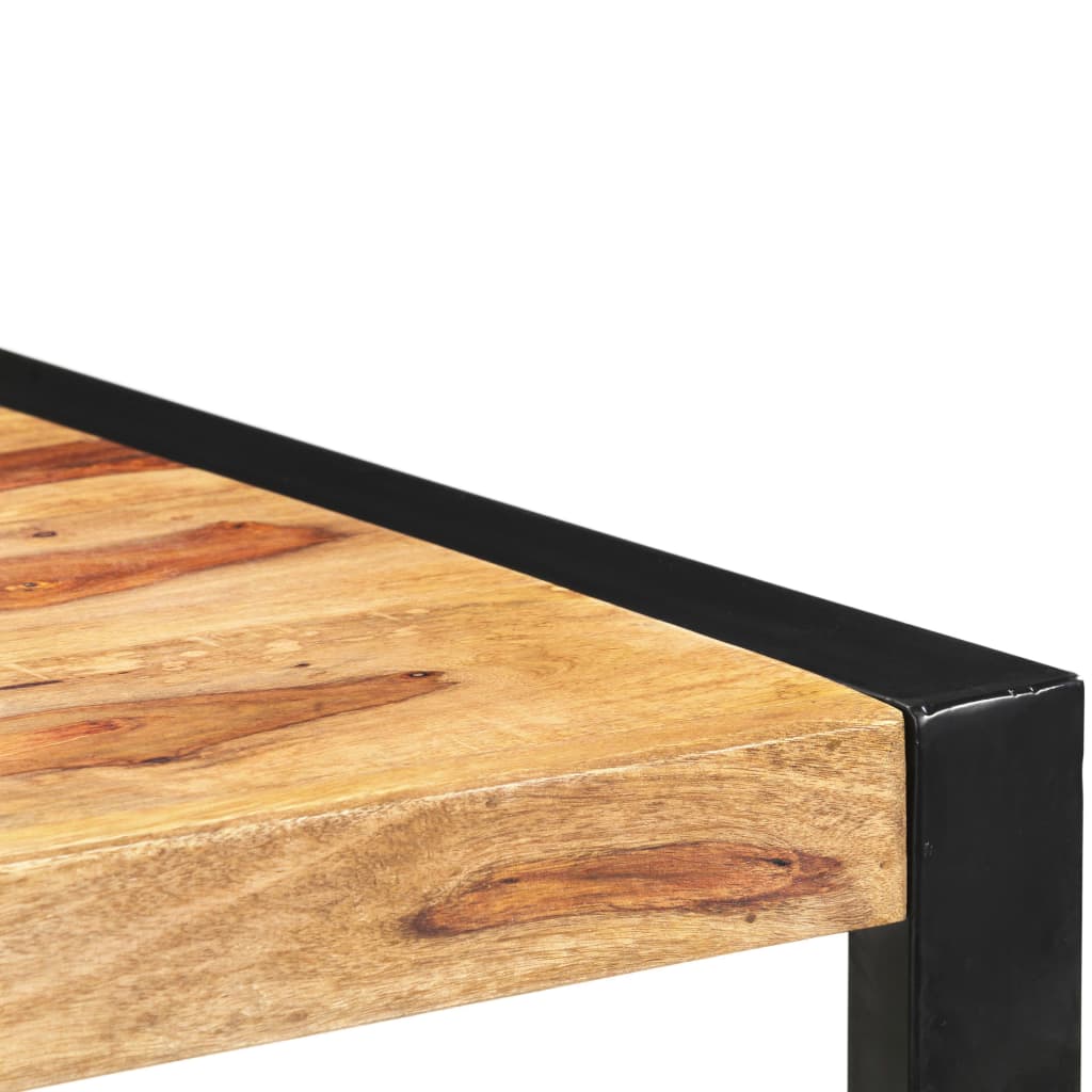 Wandtafel 110x35x76 cm massief gerecycled hout