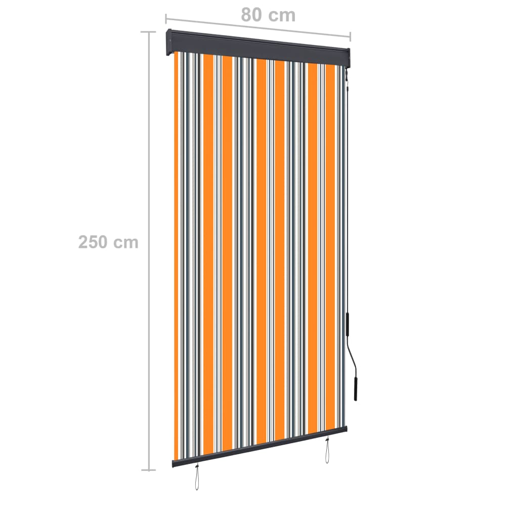 Rolgordijn voor buiten 60x250 cm