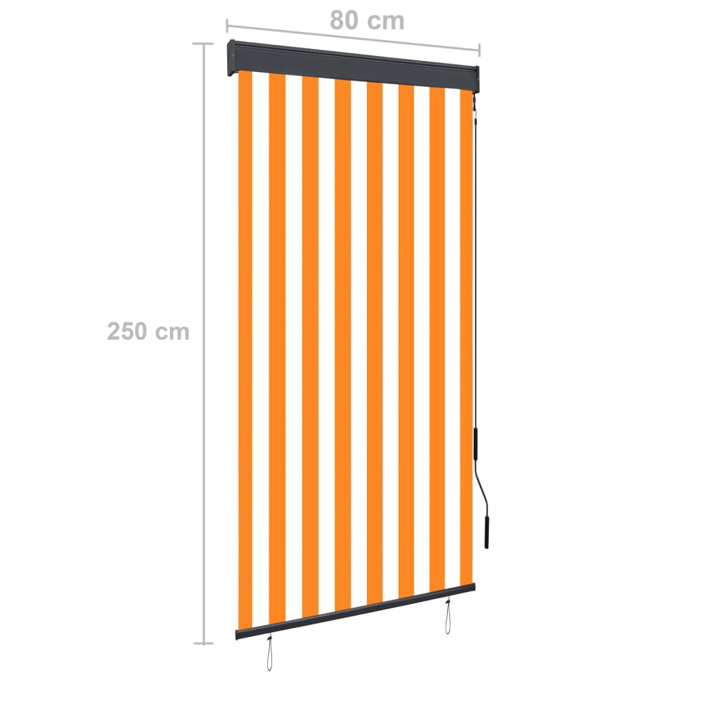 Rolgordijn voor buiten 60x250 cm