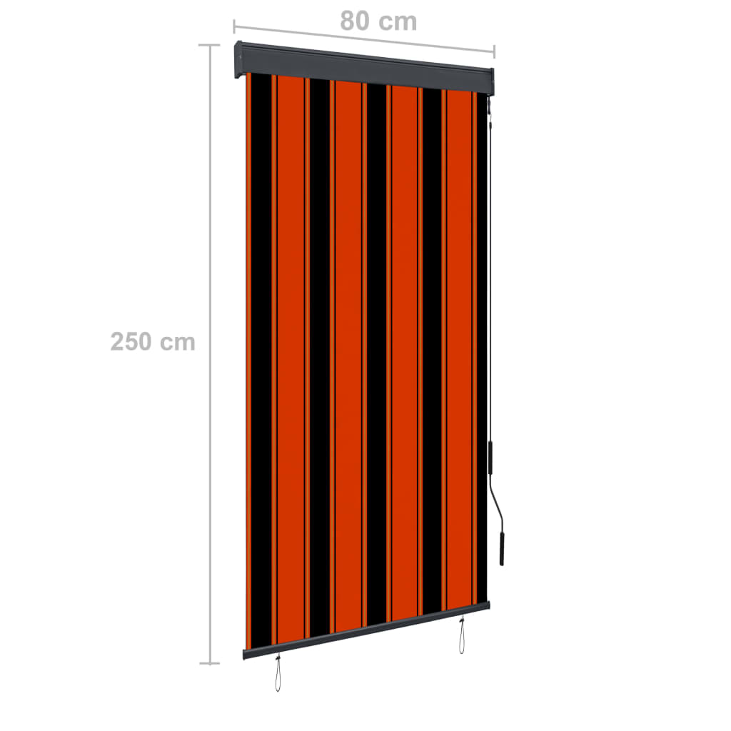 Rolgordijn voor buiten 60x250 cm