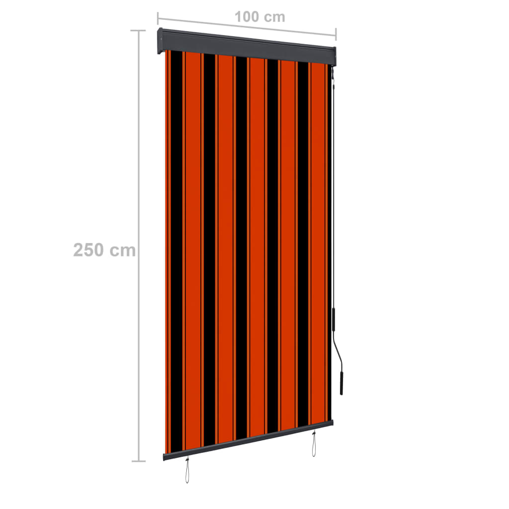 Rolgordijn voor buiten 60x250 cm