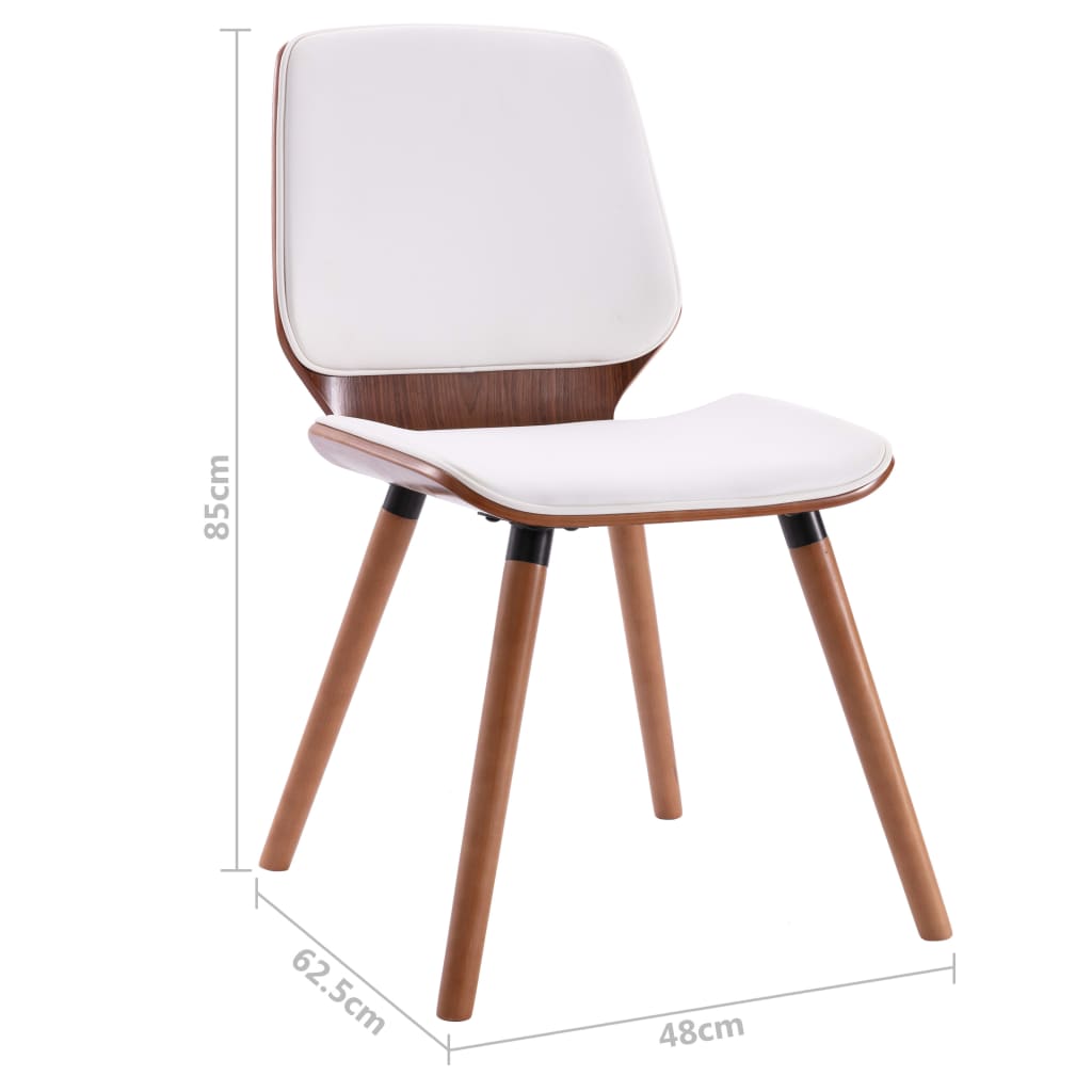 Eetkamerstoelen 6 st stof