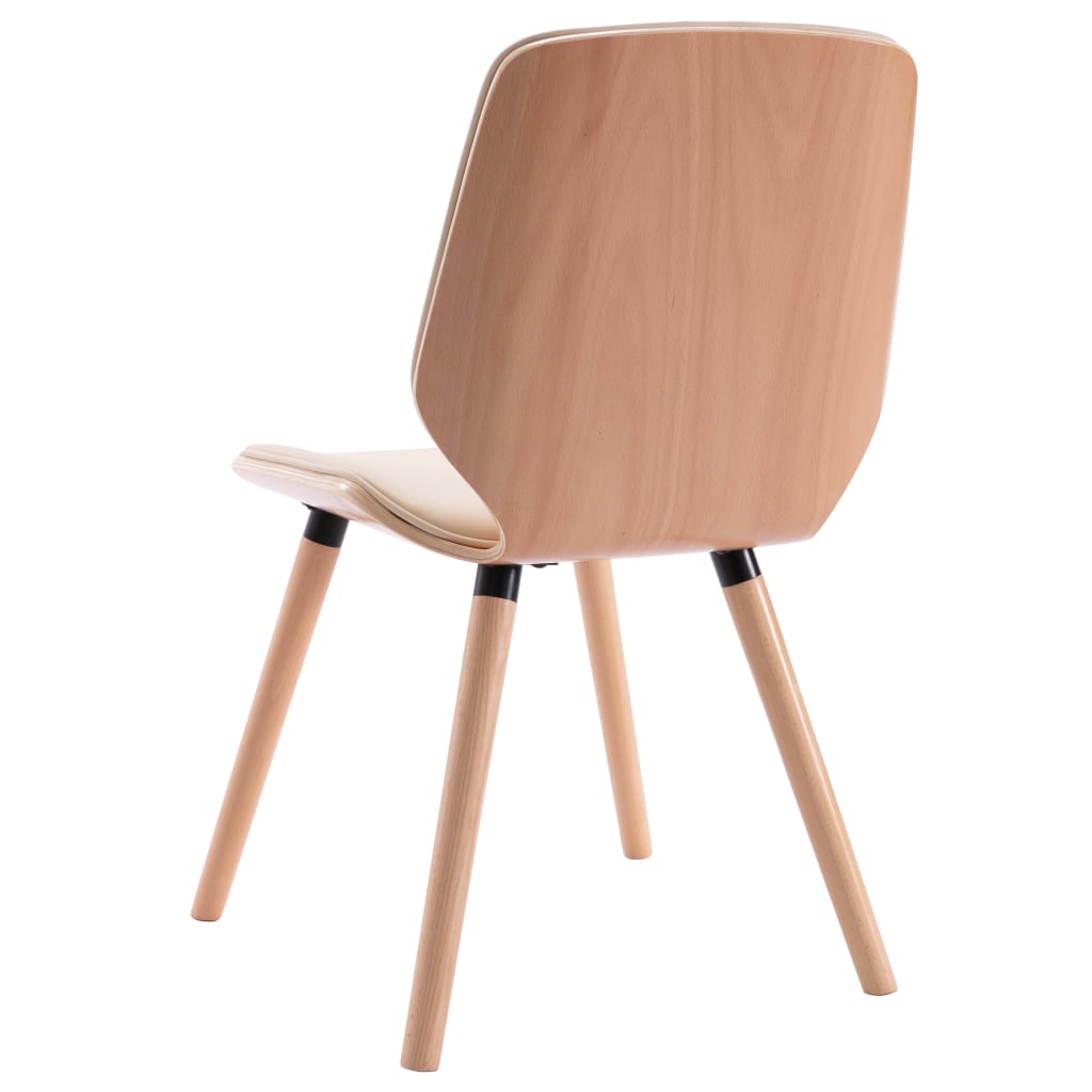 Eetkamerstoelen 4 st stof