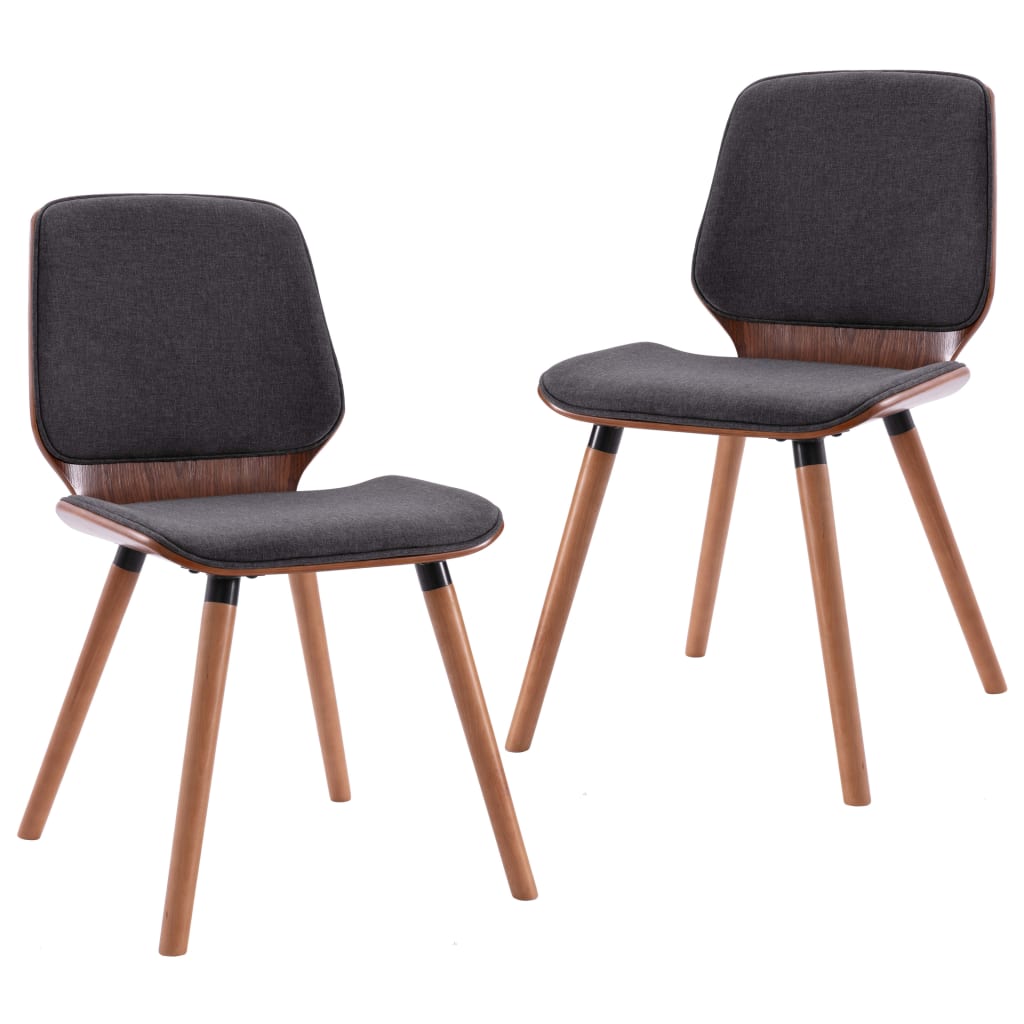 Eetkamerstoelen 6 st stof