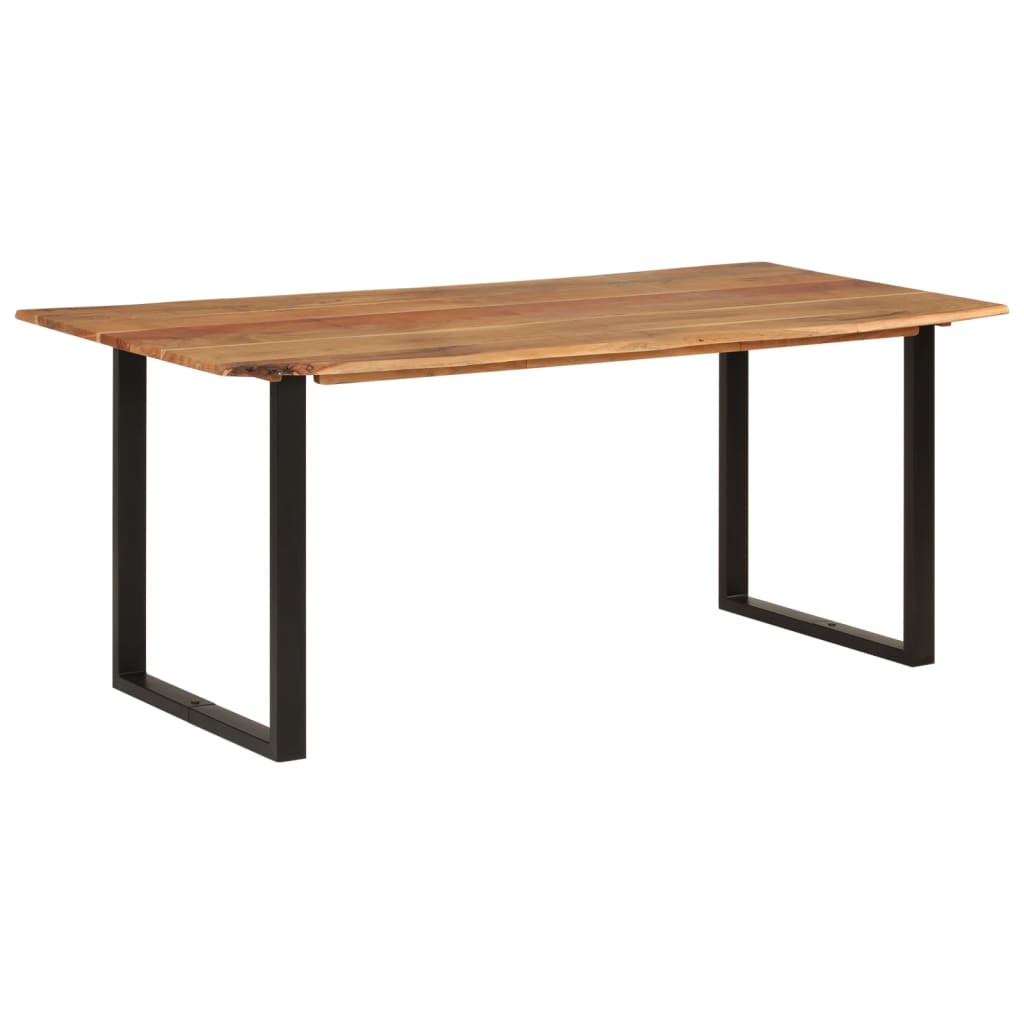 Dining table 110x50x76 cm solid acacia wood