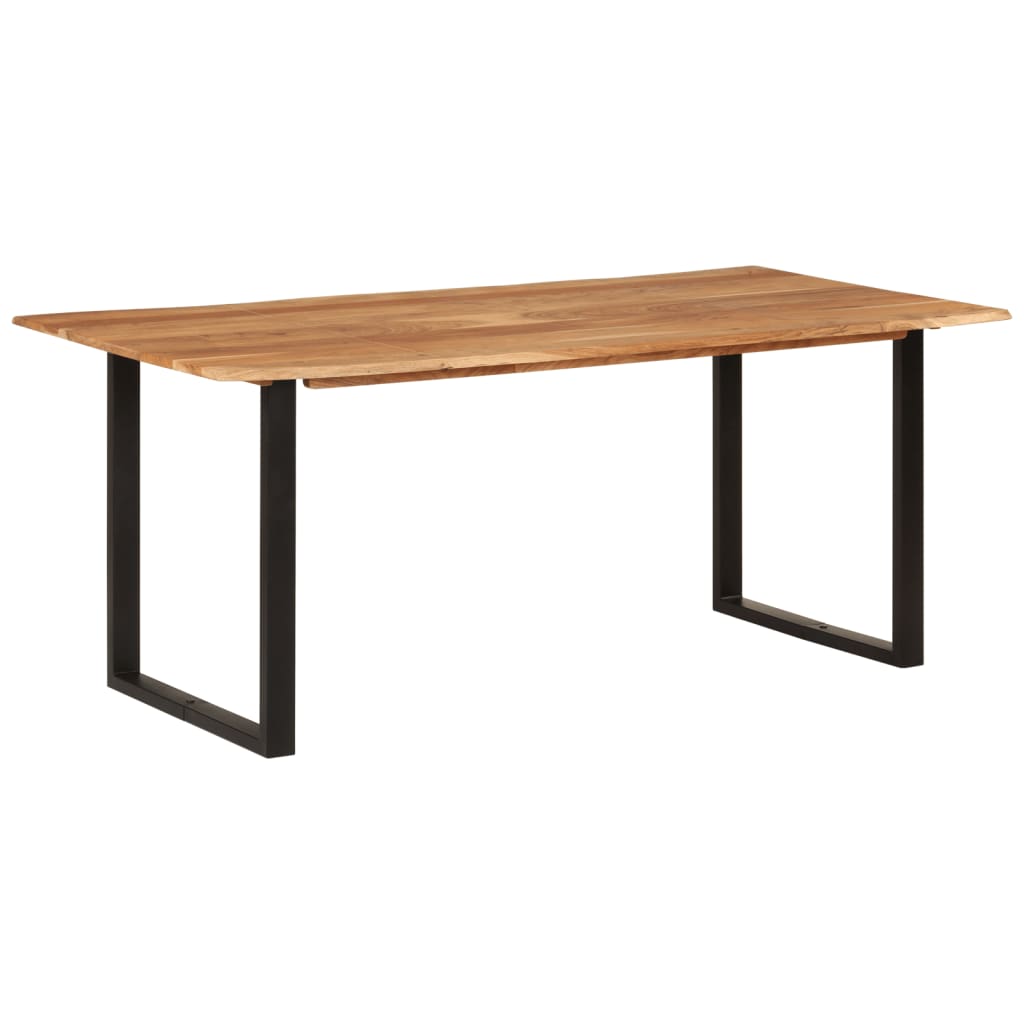 Dining table 110x50x76 cm solid acacia wood