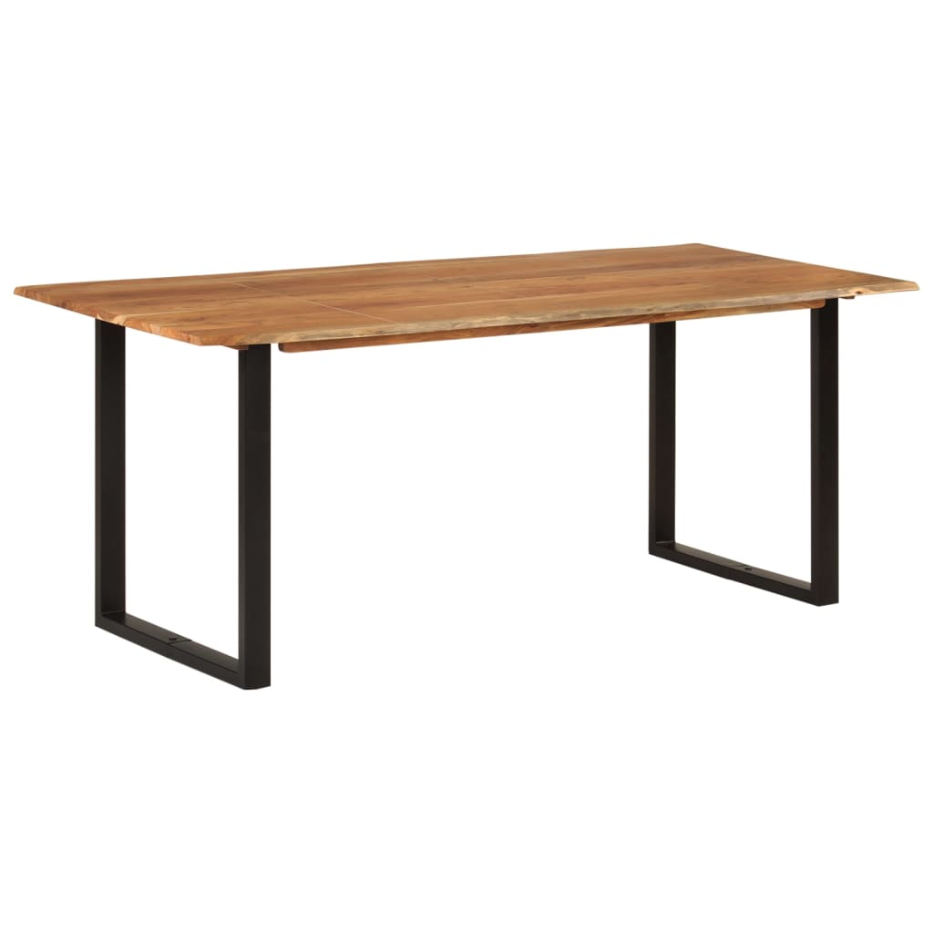 Dining table 110x50x76 cm solid acacia wood