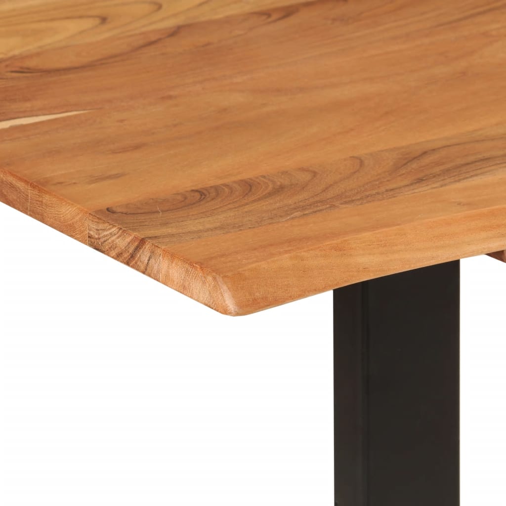 Dining table 110x50x76 cm solid acacia wood