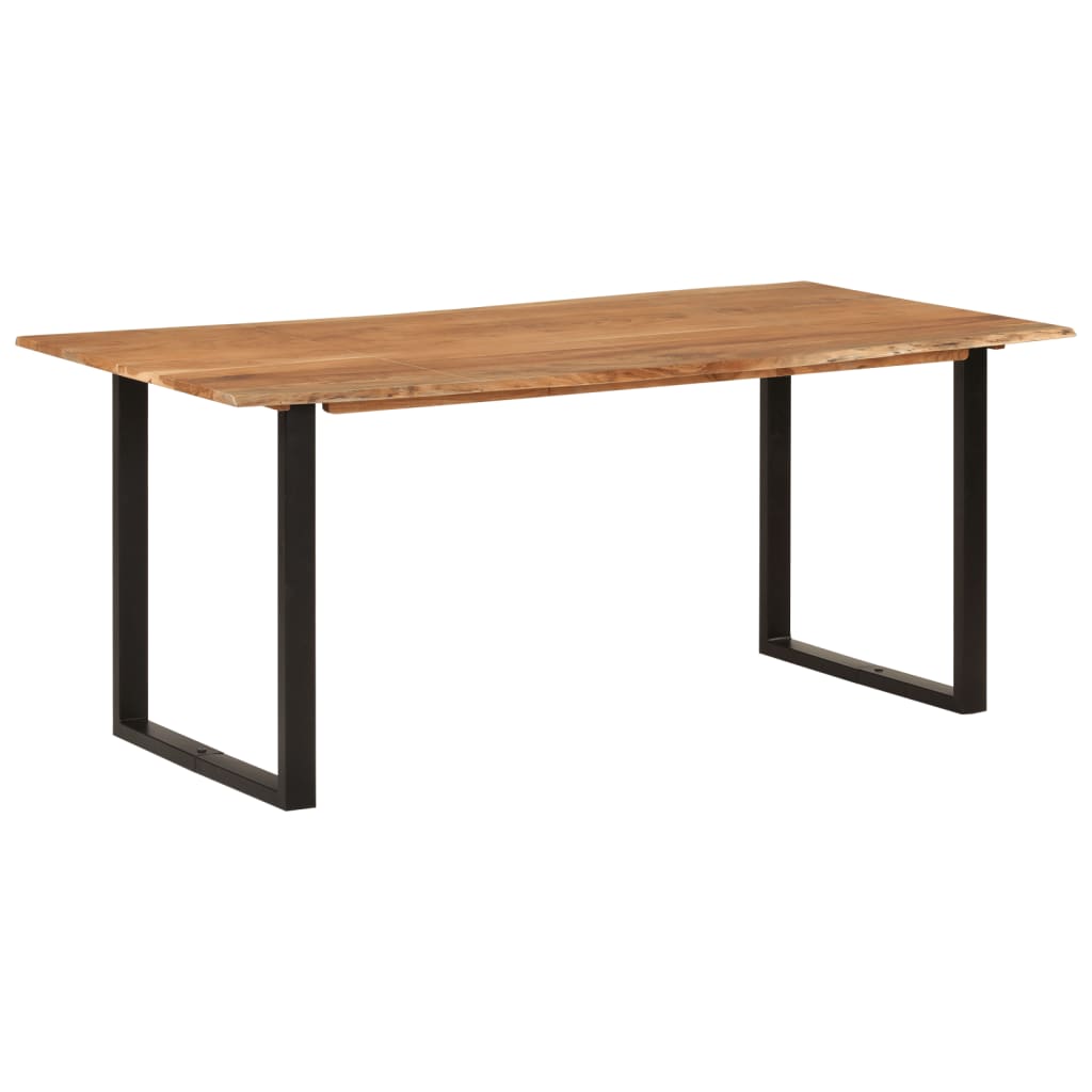 Dining table 110x50x76 cm solid acacia wood