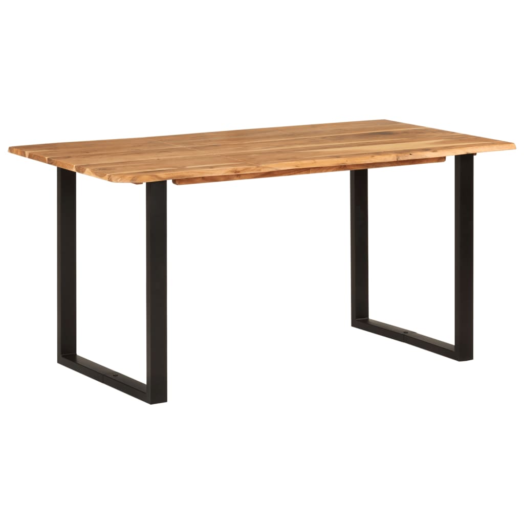 Dining table 110x50x76 cm solid acacia wood