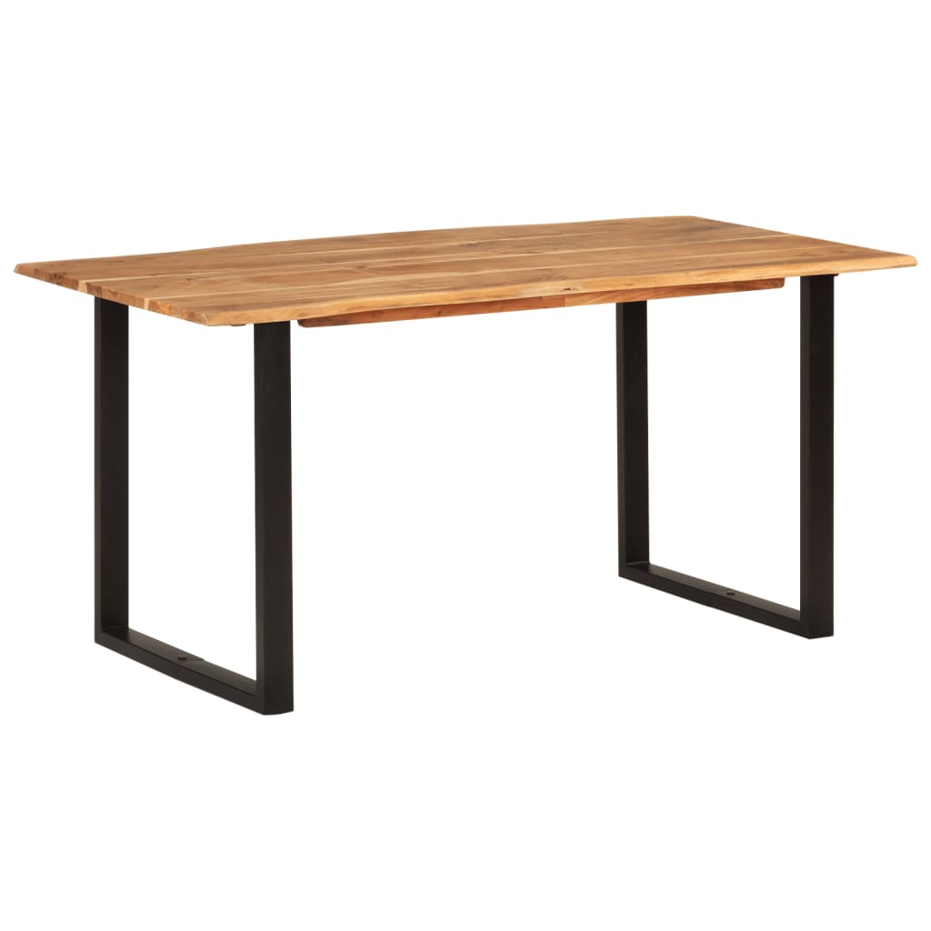 Dining table 110x50x76 cm solid acacia wood