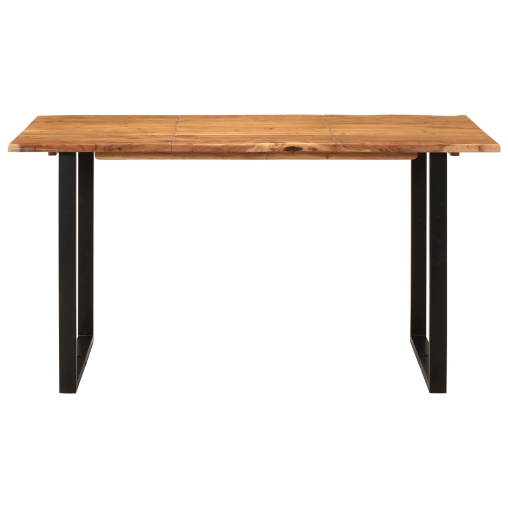 Dining table 110x50x76 cm solid acacia wood