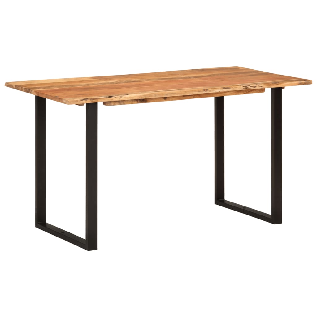 Dining table 110x50x76 cm solid acacia wood