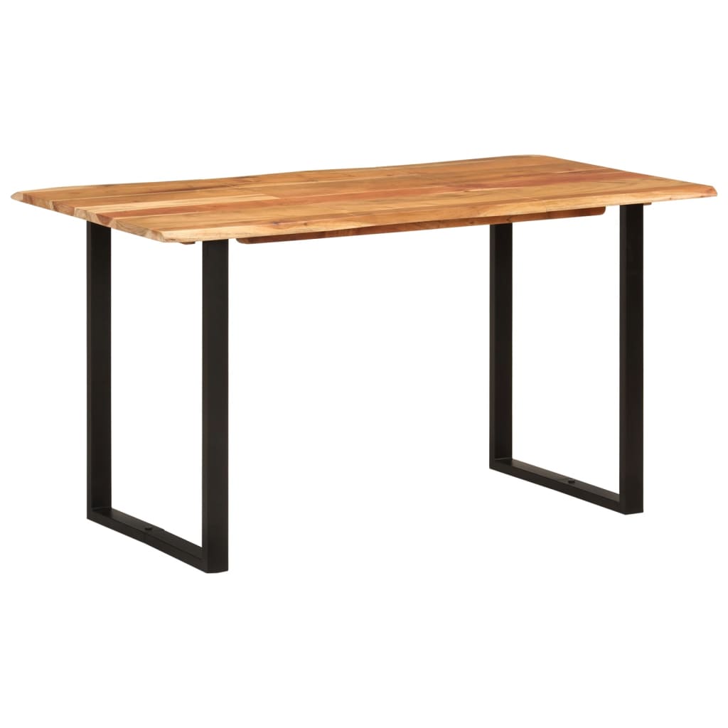 Dining table 110x50x76 cm solid acacia wood