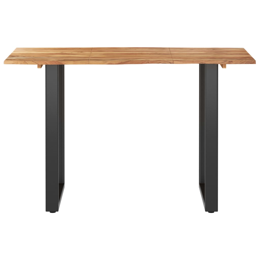 Dining table 110x50x76 cm solid acacia wood