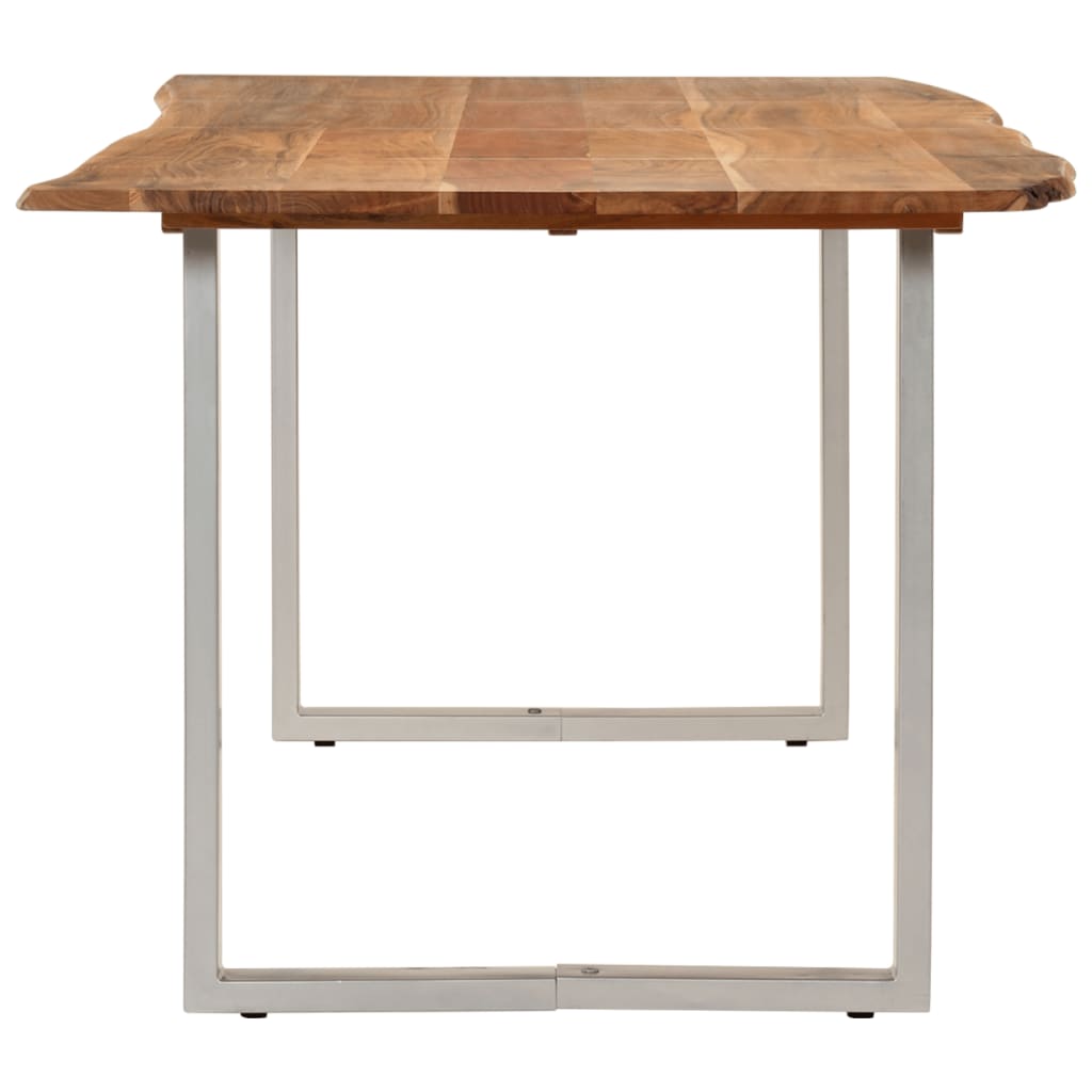 Dining table 110x50x76 cm solid acacia wood