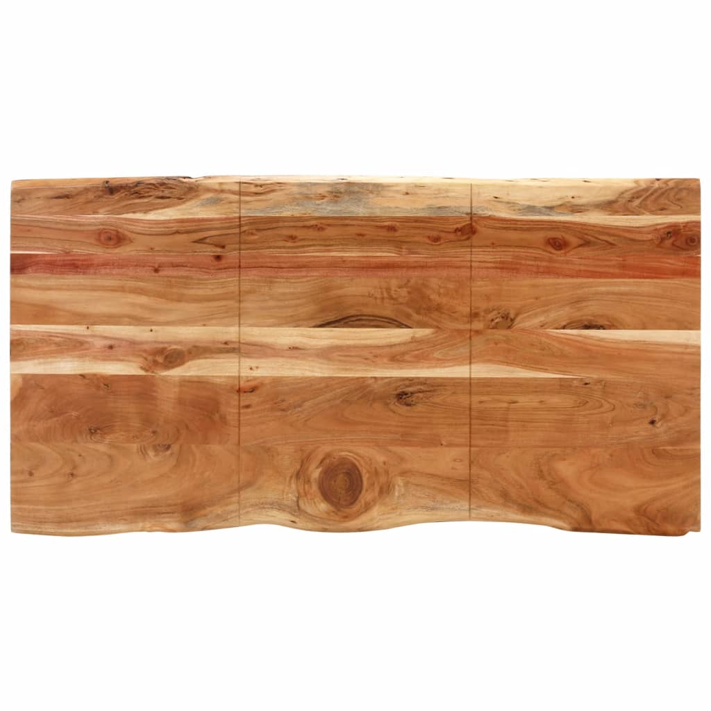 Eettafel 154x80x76 cm massief acaciahout