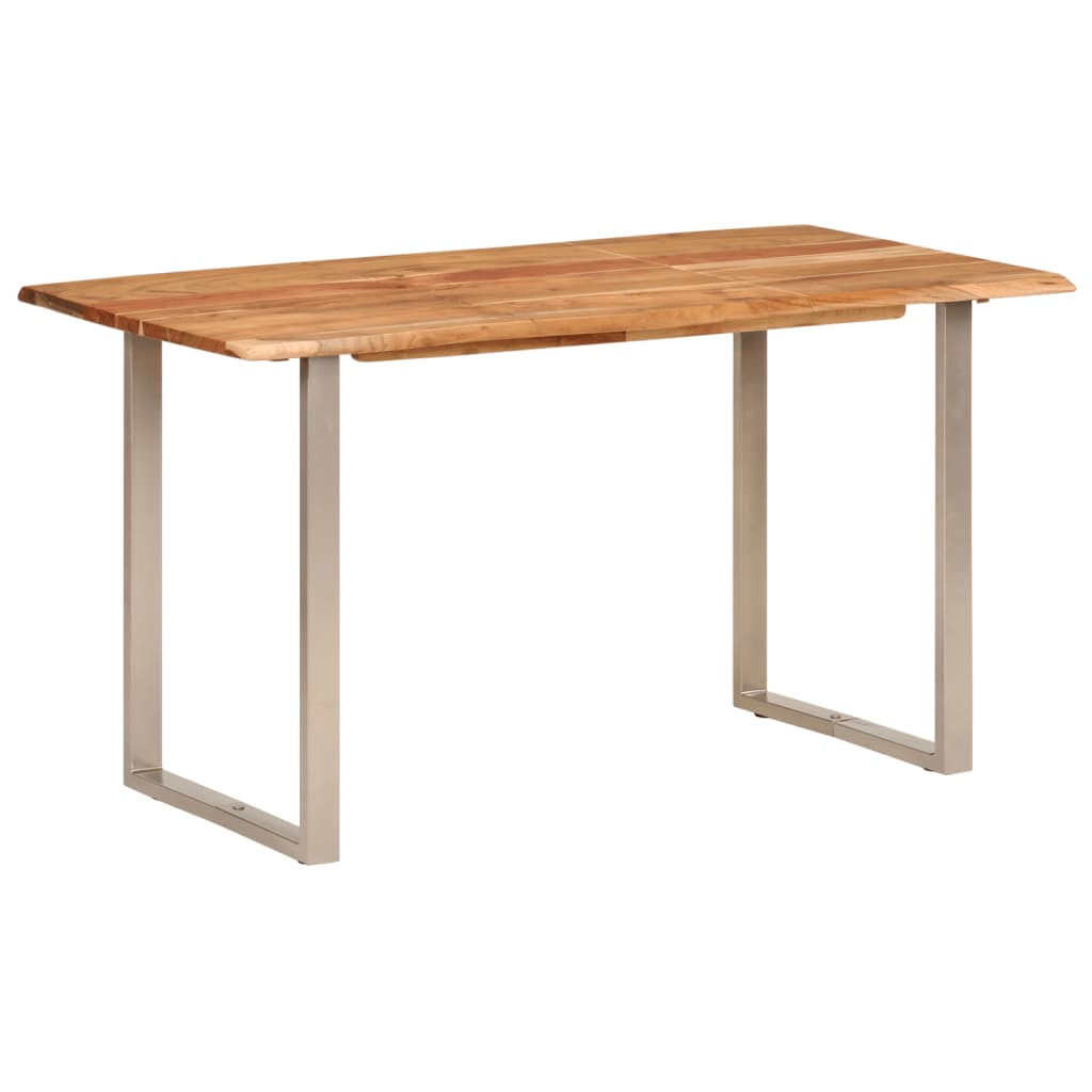 Dining table 110x50x76 cm solid acacia wood