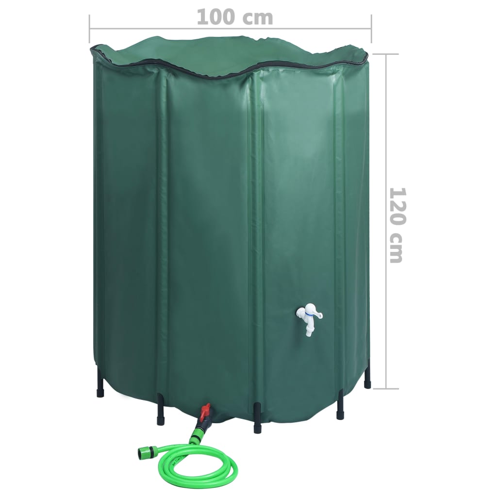 Watertank met kraan opvouwbaar 500 L PVC