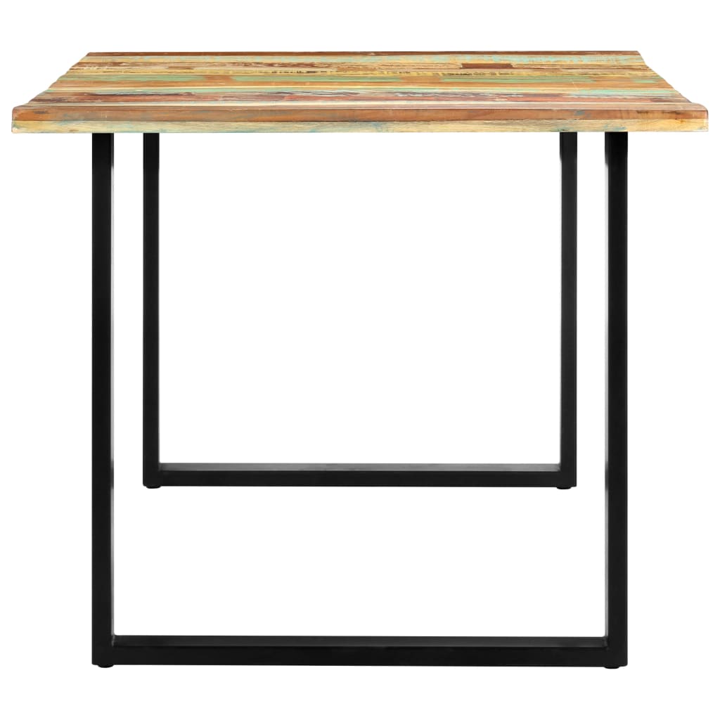 Eettafel 180x90x76 cm massief gerecycled hout