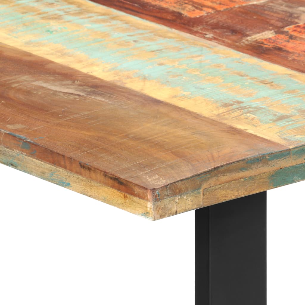 Eettafel 180x90x76 cm massief gerecycled hout