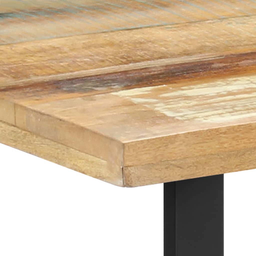 Eettafel 180x90x76 cm massief gerecycled hout